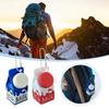 Lactose & Tolerant Pill Holder Mini Milk Carton Keychain Portable Cute Pill Backpack Travel Key P7E1