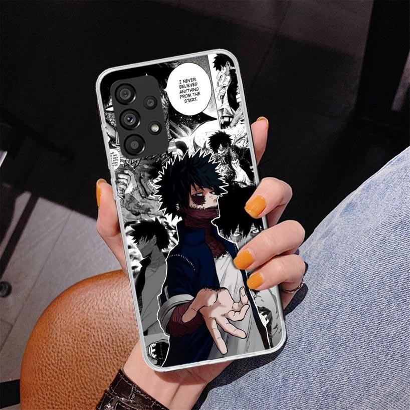 My Hero Dabi Bnha Phone Case For Samsung Galaxy A17 A16 A15 A14 A13 A57 A56 A55 A54 A53 A37 A36 A35 A34 A33 A26 A25 A24 A23 Gala