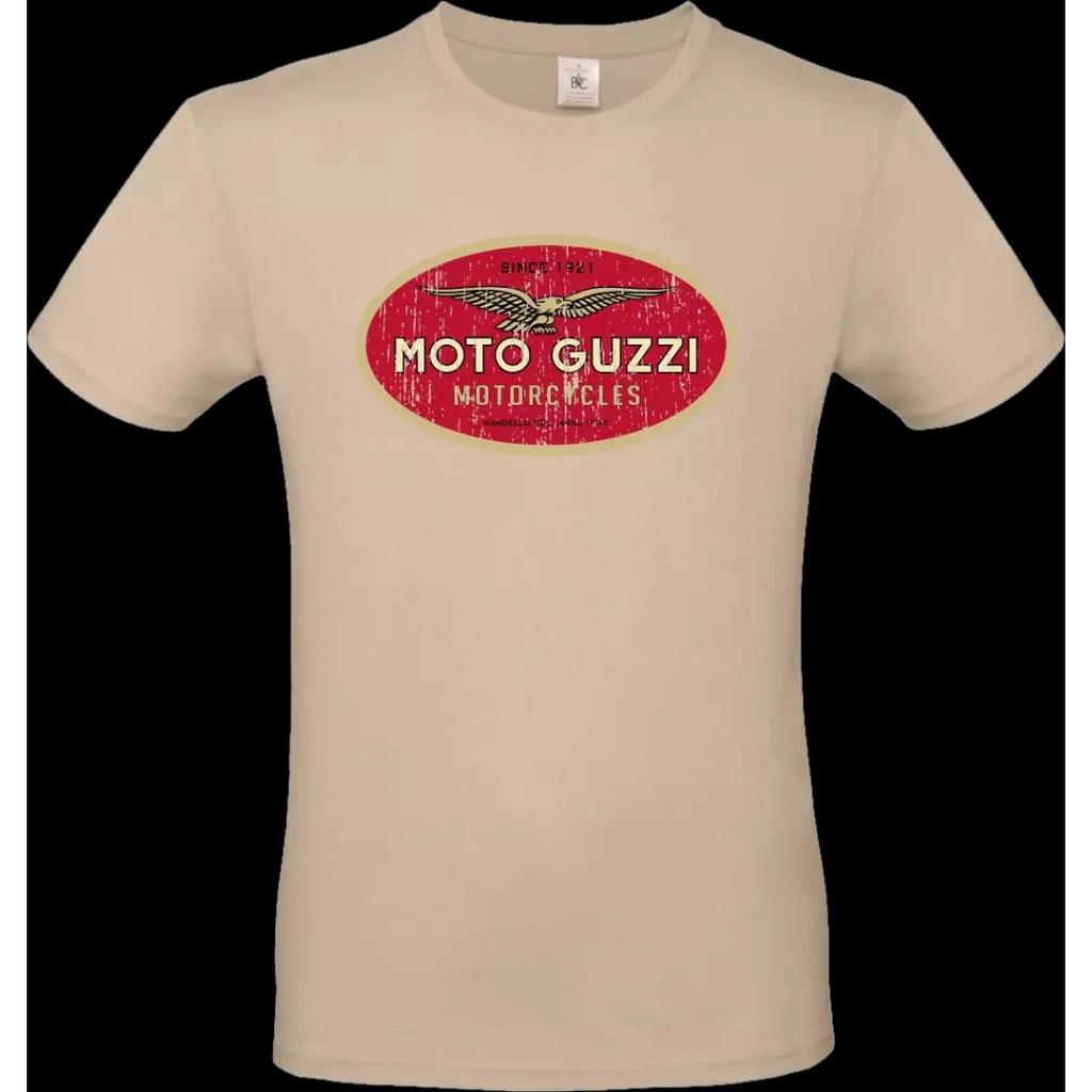 Hot Moto Guzzi Regalo Vintage Italia Graphic Print T-shirt Men Women Short Sleeve Unisex Harajuku Fashion Summer New Tee Loose Casual Oversized Top