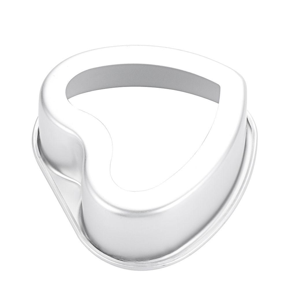 Husholdning Hjem&Kjøkken Cheesecake Bakeform Kakebrett Anodisert Aluminium Hjerteformet Kakeform