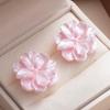 Luxury Camellia Earrings Exquisite Petals Earrings Fashion Flower Earrings  For Women Girls
