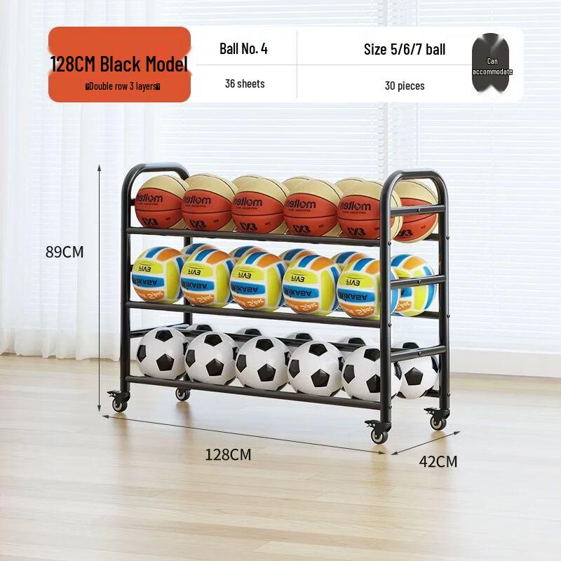 Multi-Sport Ball Storage Trolley