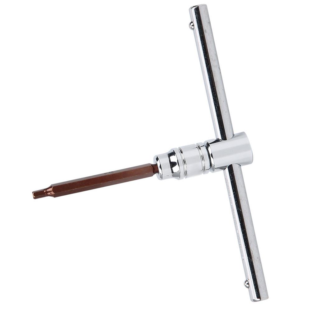 Roller Skate Remove Accessories 15.5cm T Shape Handle Inline Skating 4mm Inner Hex Wrench