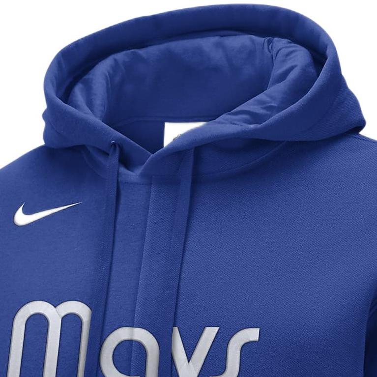 New Nike Nba Dallas Mavericks Courtside Fleece Pullover Hoodie DR9324-480