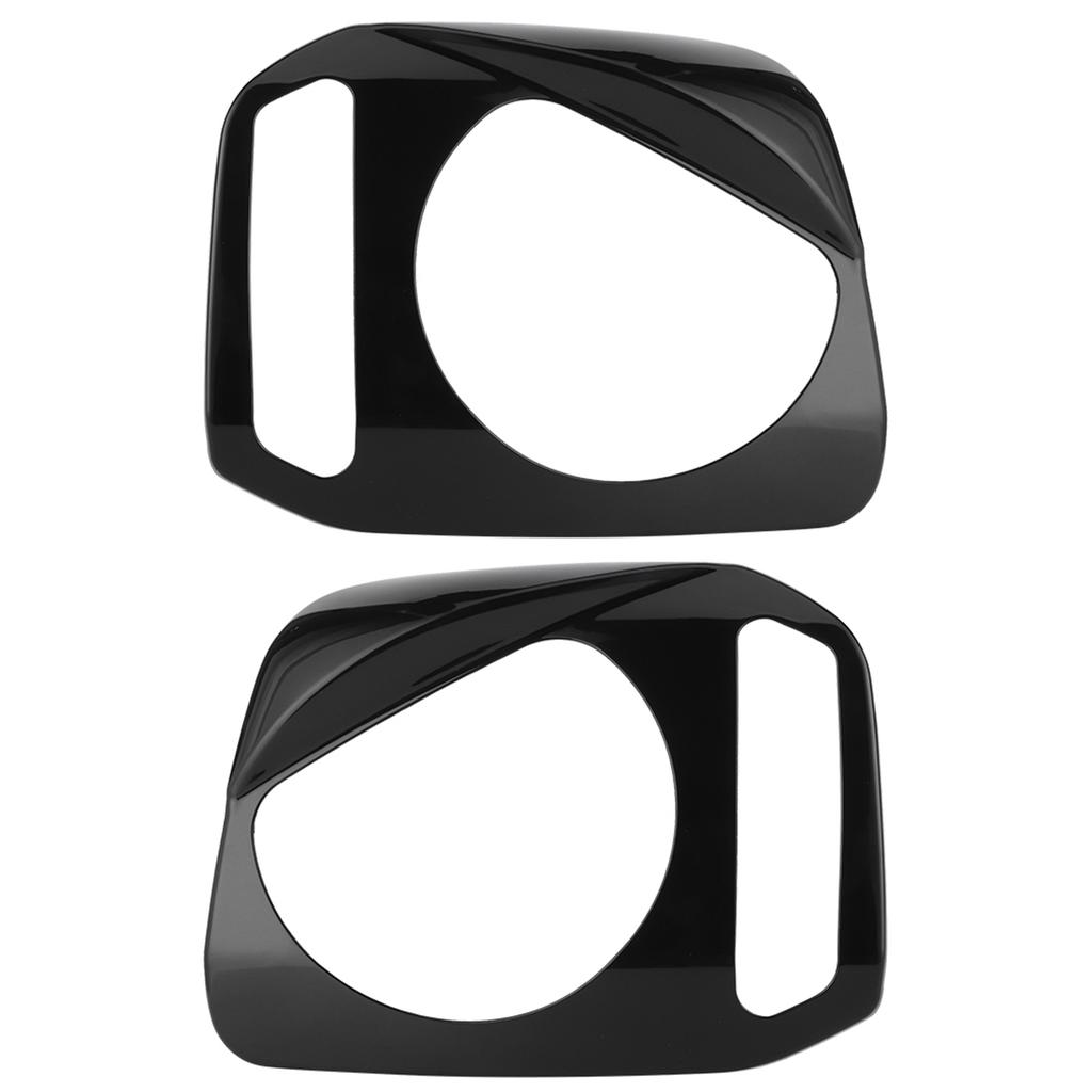 2Pcs Car Front Headlight Cover Headlamp Trim Decor Replacement for Suzuki Jimny 2007-2017 Car Accessories