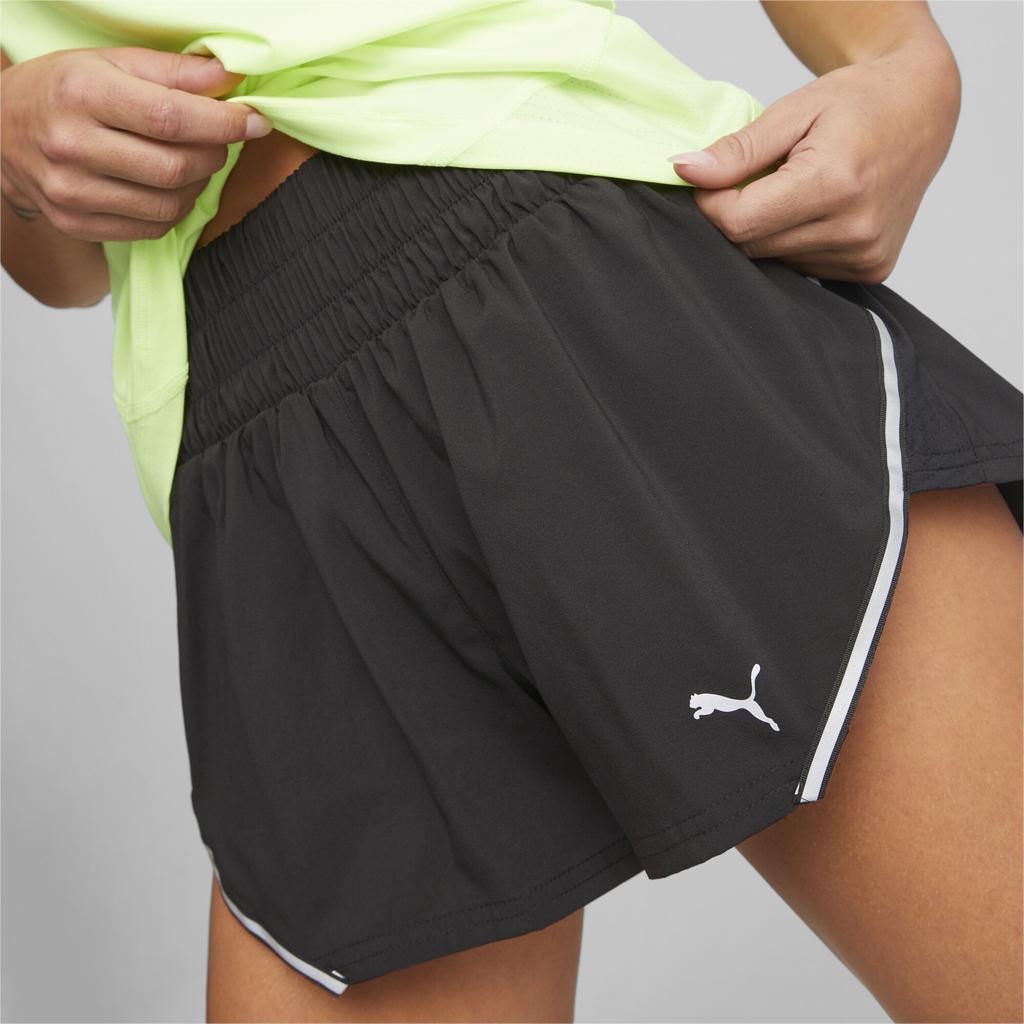 Puma RUN WOVEN 3'' Women's Shorts Black 52328801 Size XL