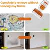 1pc Wall Repair Roller Paint Antibacterial Household Latex Paint White Graffiti Stains DIY Renovation Wall Spackle Cleaning Tool