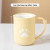 Creative Thickened Cat Paw Toothbrush Cup for Home & Dorm Use