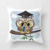 Cute Owl Cushion Covers  Comfortable Pillow Cover x Decorative Pillows For Sofa Bed Car Throw Home Decor