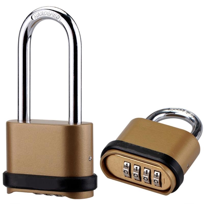 High Security Dials Sturdy Alloy Combination Lock Cut Resistant Strength for Home Accessory Storage Solution Backpacks