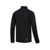 Saucony Comfortable Minimalist Stand Collar Pullover Long Sleeve Knit Top Unisex tops SR2269HZ01T-BK001