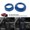 Four-wheel Drive & Trailer Switch Knob Trim Decor Ring For Ford F150 2021+ Blue