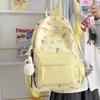 Cartoon Print Backpack Student Schoolbag Women's Lightweight Backpack