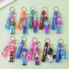 Kpop Démon Porte-clés 10pcs Dessin Animé Chasseurs Figurine Pendentifs de Clé Silicone pour Sac Décoration Porte-clés Pendentifs Adultes