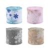 Craft Supplies Fabric Ribbon Christmas Ribbon Holiday Ambiance Multiple Color Options Soft Cloth Material Sturdy Construction