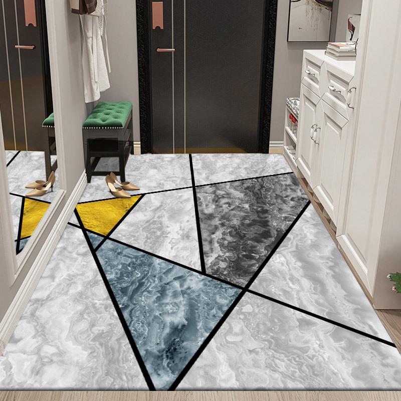Entrance Carpet Classic Floor Mat Dust Scrapping Home Soft Pastoral Style Carpet Retro Decor Rugs