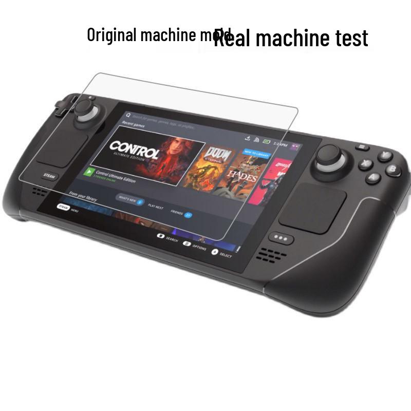 Steam Deck Tempered Glass Screen Protector - High-Definition Film for Handheld Gaming