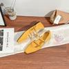 2025 autumn and summer new Mary Jane flat single shoes women's outer wear temperament hollow breathable women's shoes casual style versatile women
