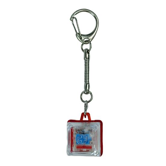 1/10Pcs Keyboard Clicker Stress Relief Toy Anxiety Relief Focus Keychain Pendant Small Portable Lightweight Fidget Toy