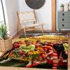 Galatasaray 360 Customized Name Floor Rug Office Rug Design for Dining Room Game Room Balcony Dormitory Anti-slip Rug Office Home Decor