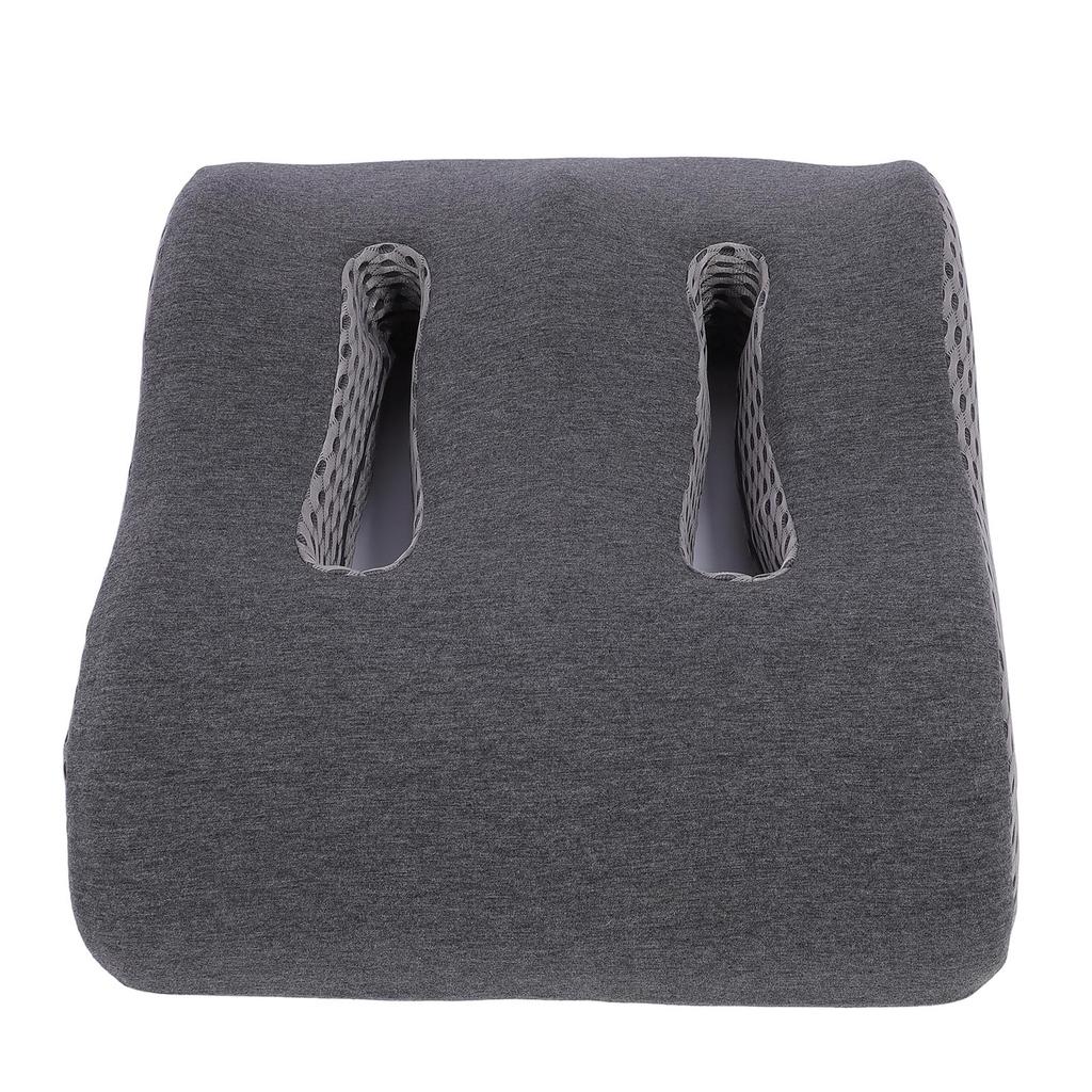 Leg Pillow Memory Foam Ergonomic Enhanced Comfort Removable Breathable Leg Elevation Pillow for Home Study Sleeping