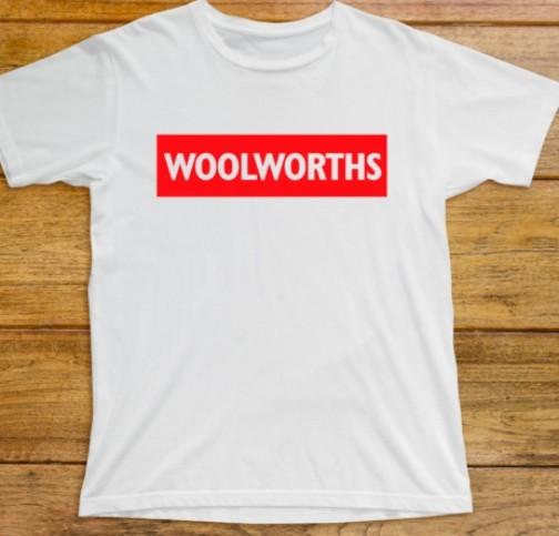 

Woolworths T Shirt British High Street Retail Shop Pick N Mix Littlewoods GT435 L