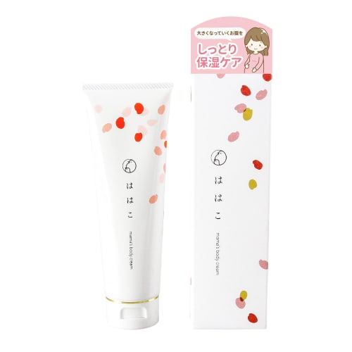 Hahako Maternity Cream, 140g, for Stretch Mark Care, Pre- and Postnatal, Hypoallergenic, Lightly Fragranced, Highly Moisturizing, Perfect as a Pregnan