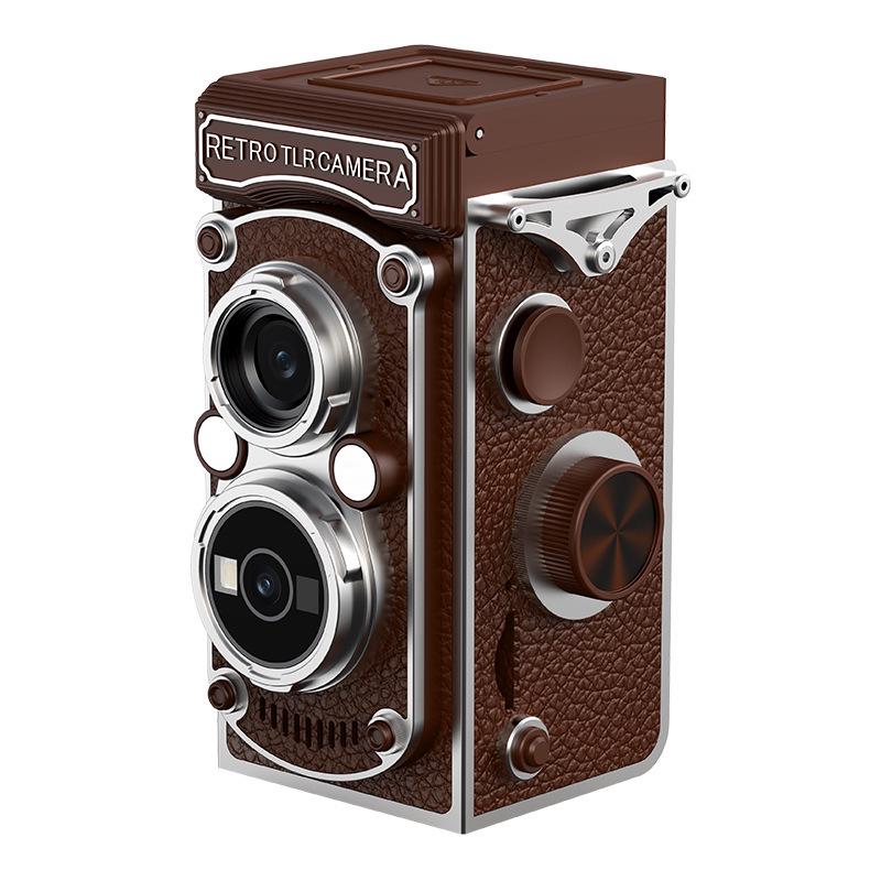 Vintage Hand-Crank Student Vlog Camera