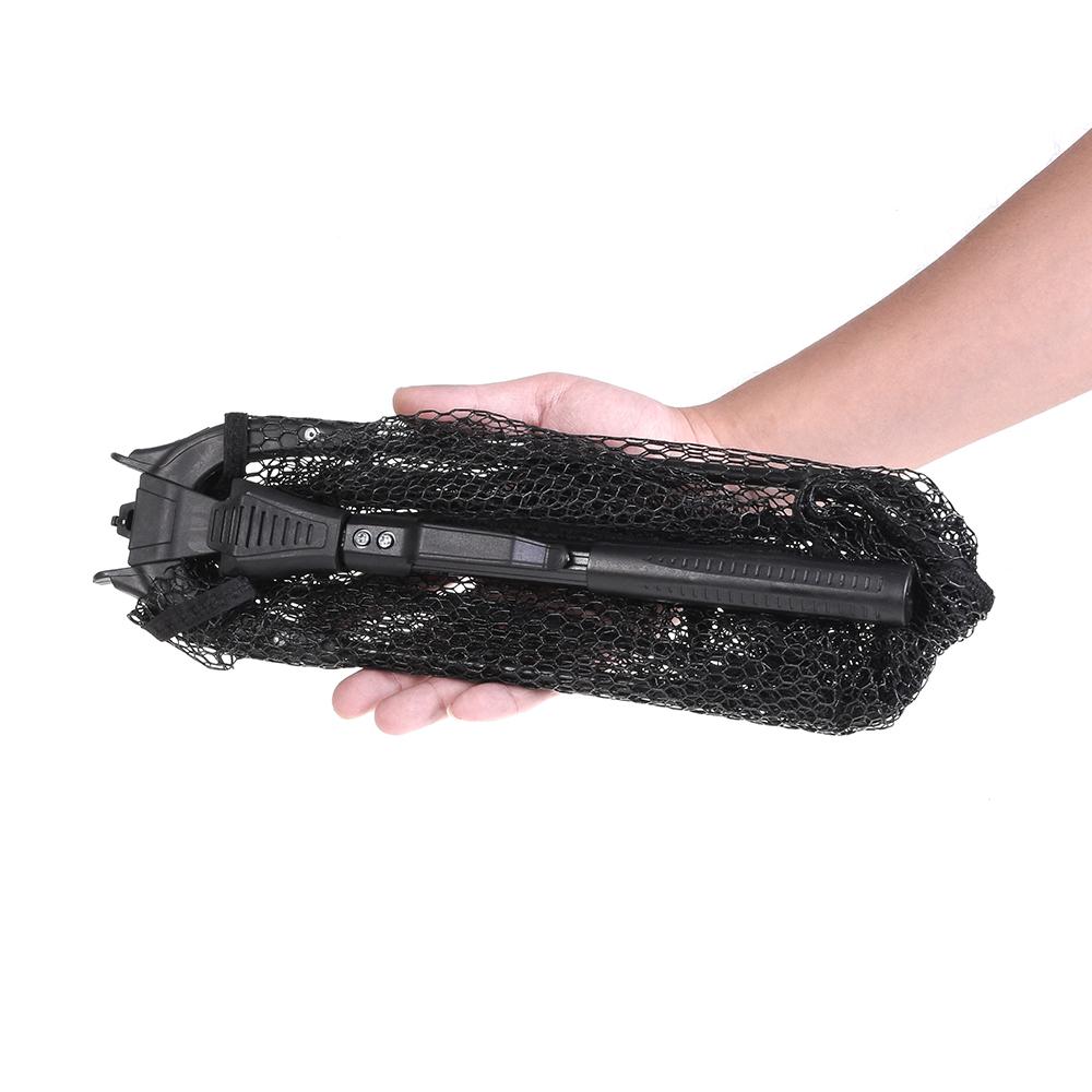 Folding Fish Landing Net Portable Collapsible Triangular Fly Fishing Net Fish Catching or Releasing