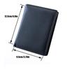 Men's RFID-Blocking Genuine Leather Trifold Wallet/Card Holder with Money Clip