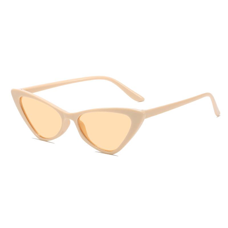 Cat'S Eye Sunglasses Women'S Sunglasses Women'S Retro Small Frame Sunglasses