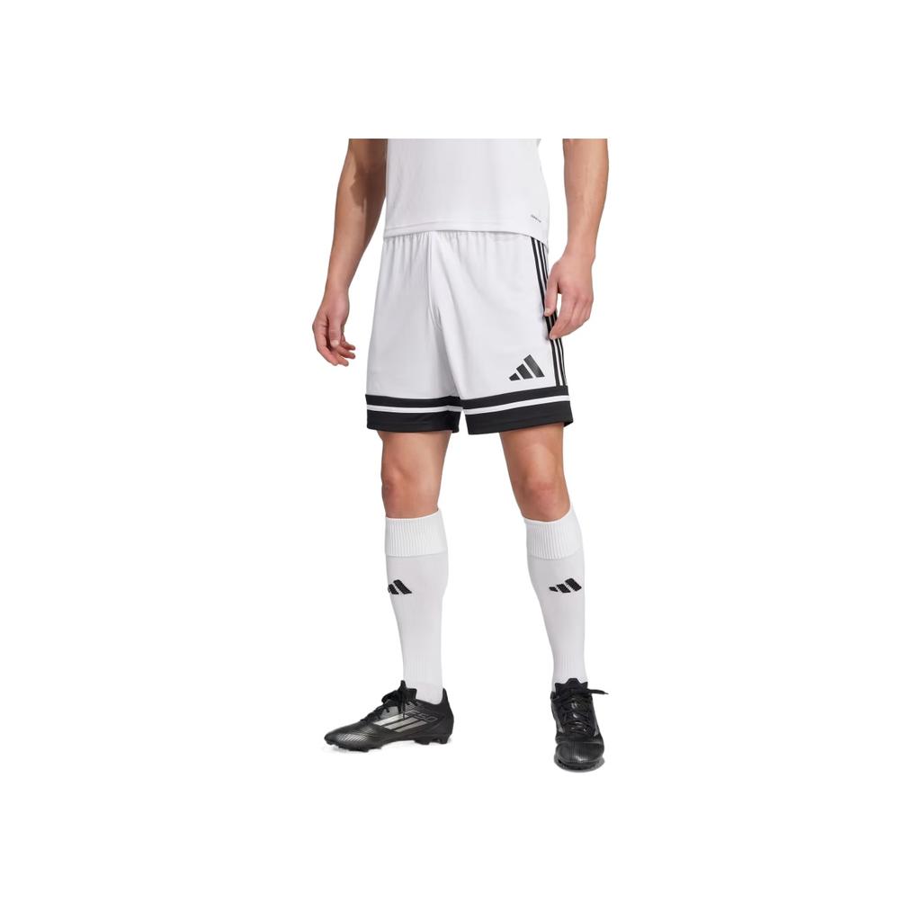adidas Squadra 25 Shorts Simple Fashion Versatile Classic Mid-Rise Football Pants Men Shorts White JH3412