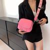 Chic Women’S Crossbody Bag - Solid Color Durable PU Magnetic Closure Comfort Strap Small & Stylish Purse With Zipper