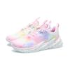 LiNing Youth  Night Glow Hero Non-Slip Shock Absorbing Low-Top Running Shoes Kids sneaker Pink YKCR134-2