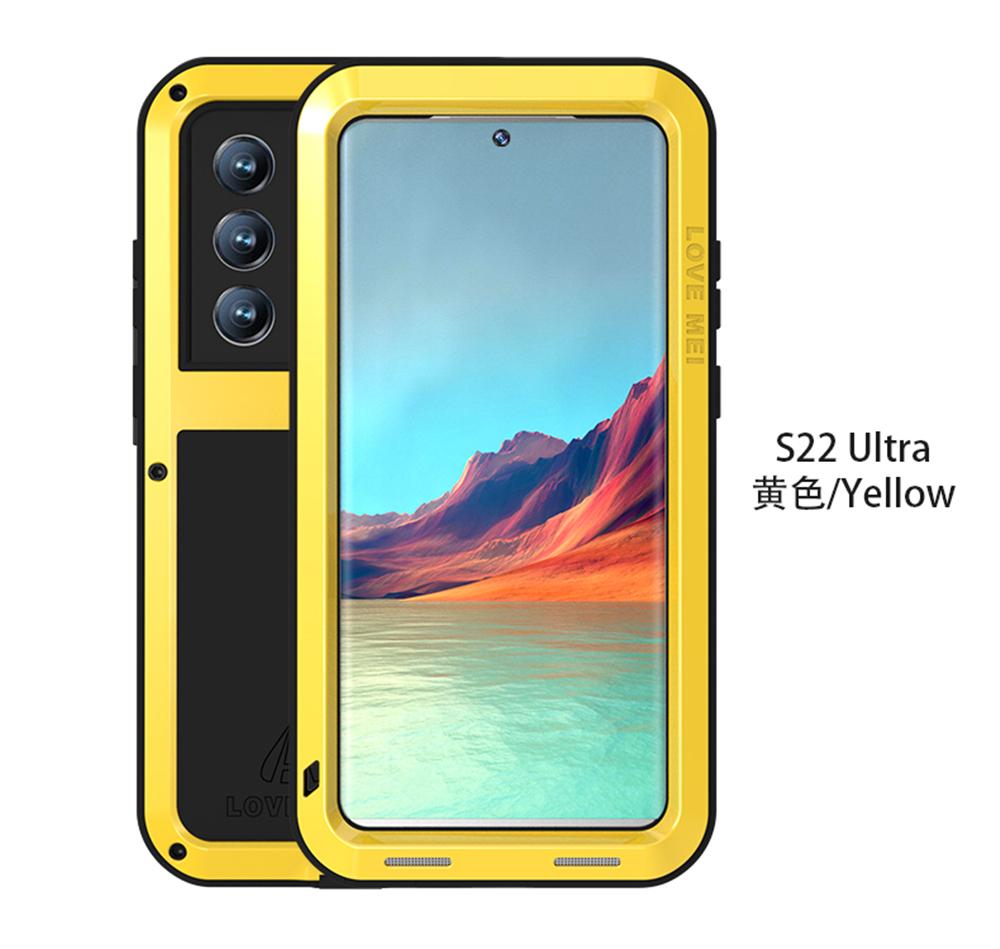 

Металлическая броня, сверхпрочный защитный чехол для Samsung Galaxy S22 Ultra 5G, чехол для камеры, противоударный чехол для телефона, чехол, принципиально For S22 Ultra 2022
