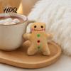 Interactive Cat Toy Plush Christmas Catnip Toys Reindeer Gingerbread Santa Stuffed Animal