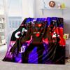 Robot Invasion Alert Blanket Flannel Blanket for Bed, Sofa, Camping, Hiking, Picnic Essentials, Gift for Family Fan Gifts