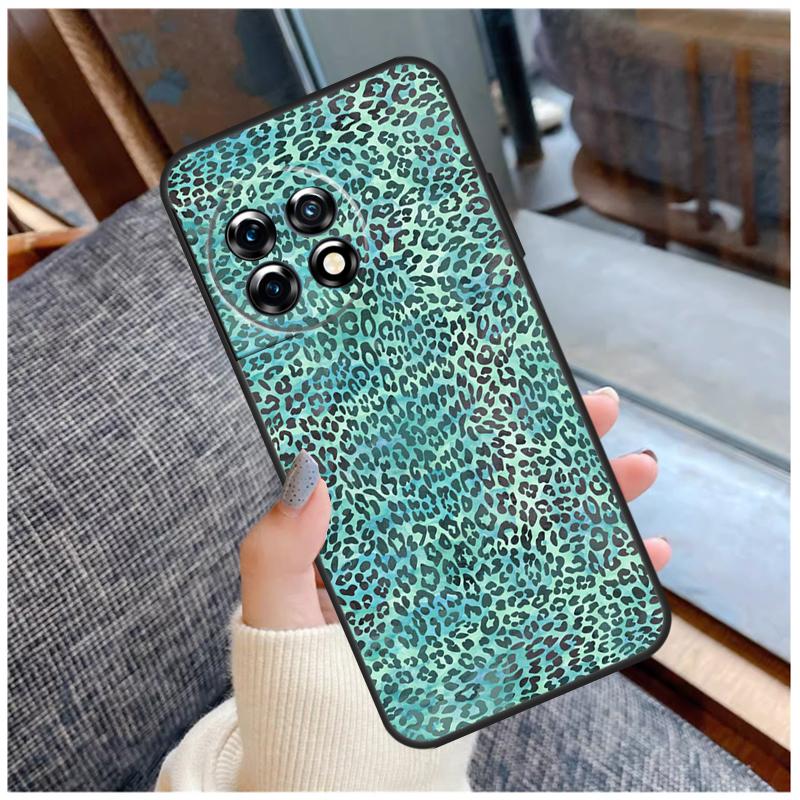 

Leopard Print Case For OnePlus 13 15 13R 13T 12 12R 11 9 10 Pro 10T 8T Nord 5 CE 2 3 4 Lite N20 N30 Coque OnePlus 13T