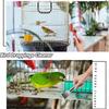 Bird Cage Cleaning Kit: 6 PCS Birdcage Brush Tools Set with Bird Poop Remover Scraper - Birdcage Accessory