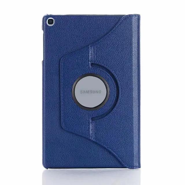 360 Rotating Case for Samsung Galaxy Tab A 10.1 T510 T515 Stand Holder PU Leather Tablet Cover for SM-T510 T515 10.1 Inch