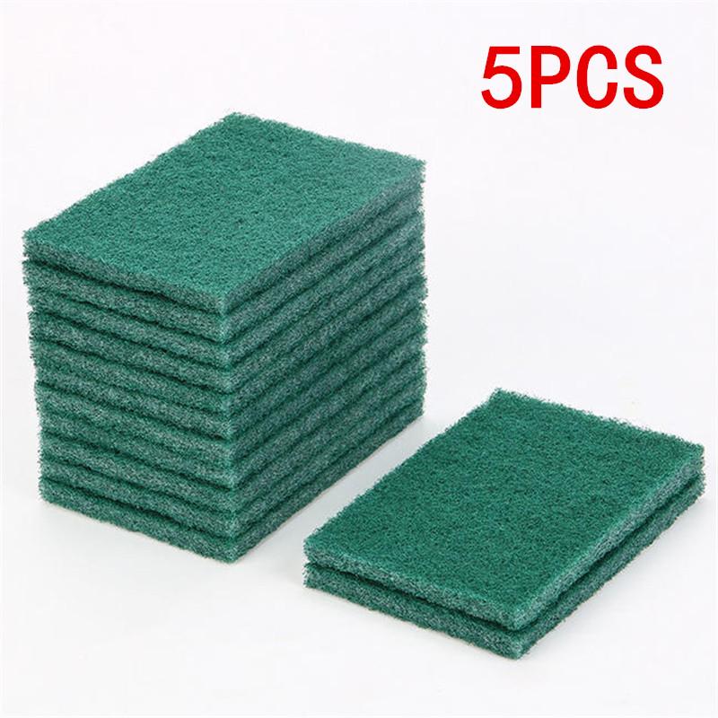 5/10/20/50PCS Grit-Free Scrub Pads,Scratch-Free for Non-Stick Pans,Multipurpose Reusable Kitchen Sponges for Dishes, Pots & Grea