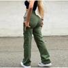 Hoch taillierte Damenbekleidung Eng anliegende Damenhosen Freizeithosen Streetwear Fashion Multi-Pocket Cargohose Damen Streetwear