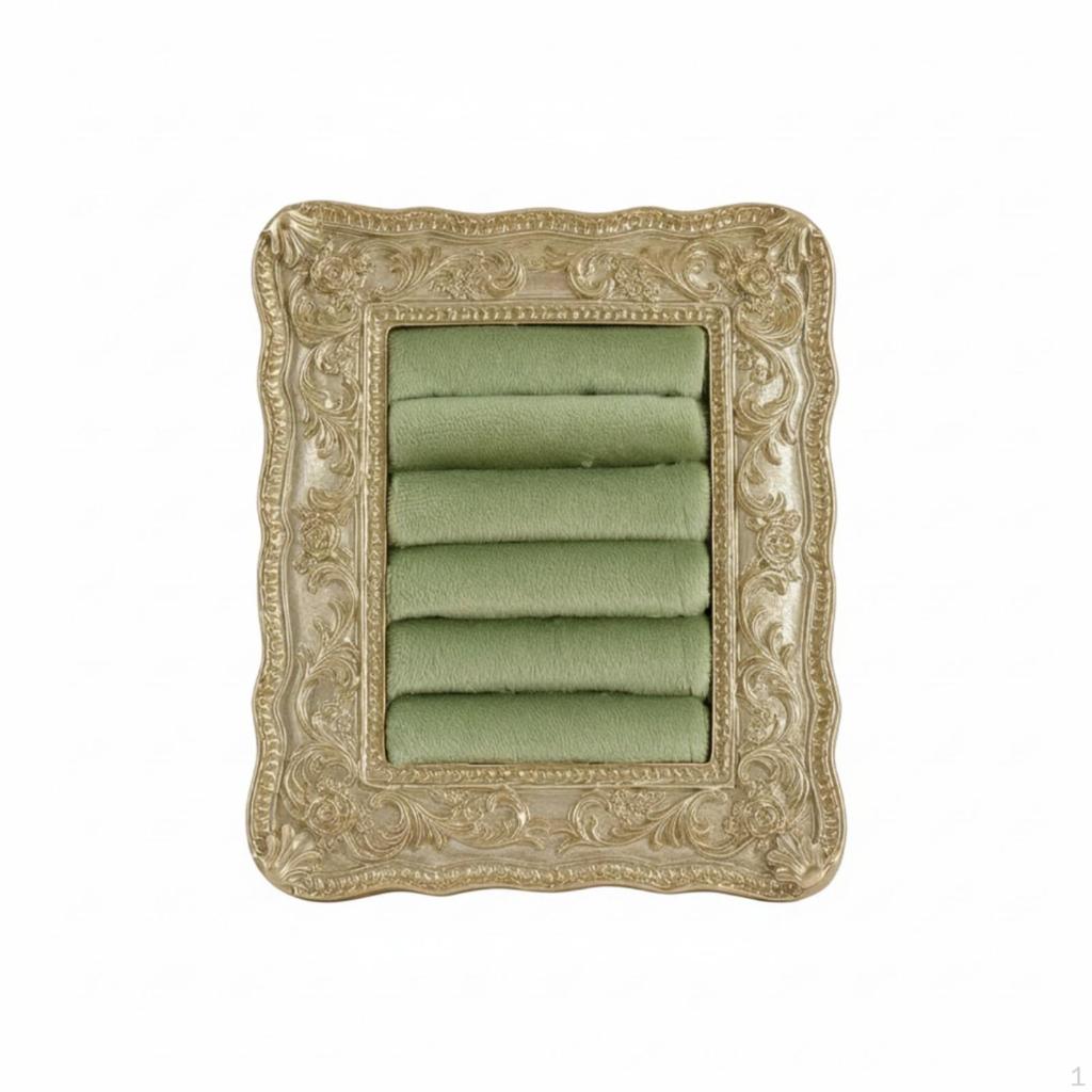 Jewelry Display Frame Ornate Band with Velvet Pad Picture