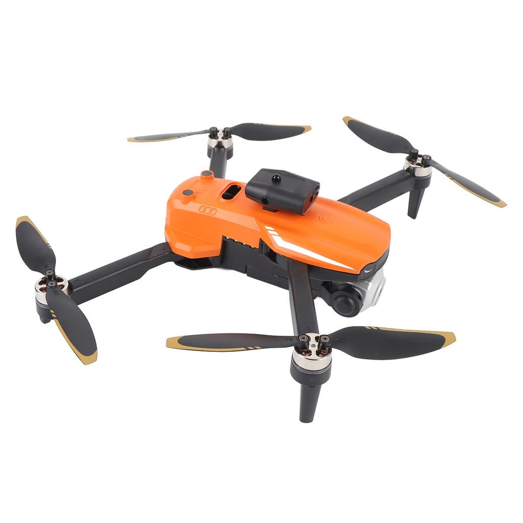 RC Drone with Double Camera Brushless Motor Drone Remote Controller with Screen Display Orange S9 3