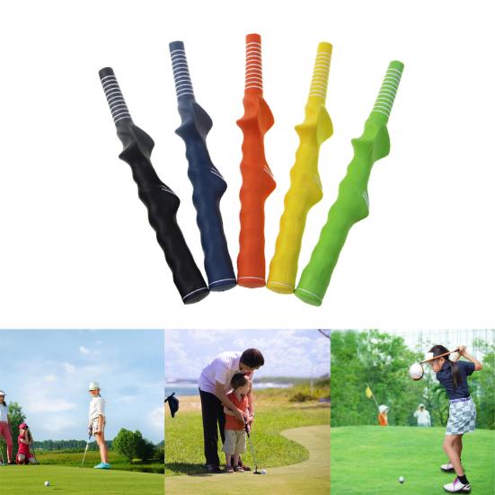 Golf Training Handle Beginner-friendly Anti-slip Professional Replacement Golf Club Grip Right Hand Training Handle for Practice