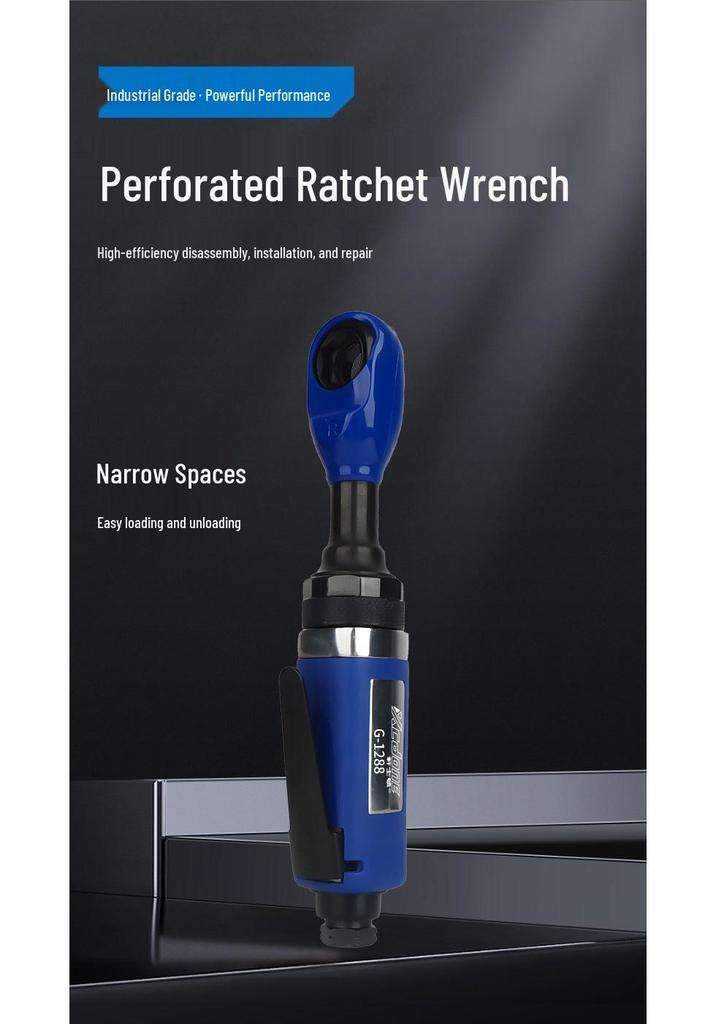 Taiwan Original 90° Pneumatic Right Angle Ratchet Wrench for Auto Repair