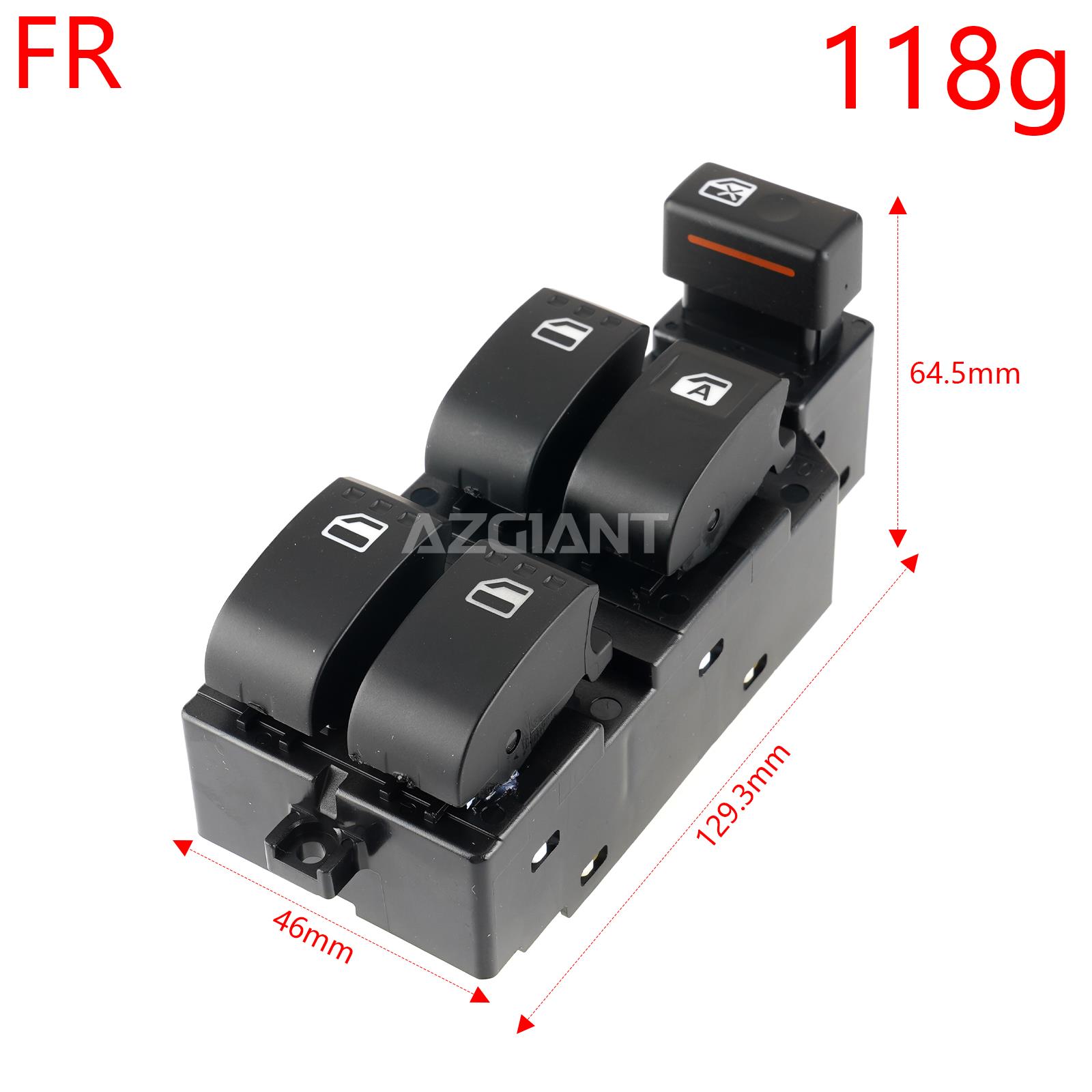 12 P Electric Master Window Switch for Daihatsu Sirion Terios Toyota Avanza 84820-B2320 84820-B2210 Car Accessories 1pc Front Right