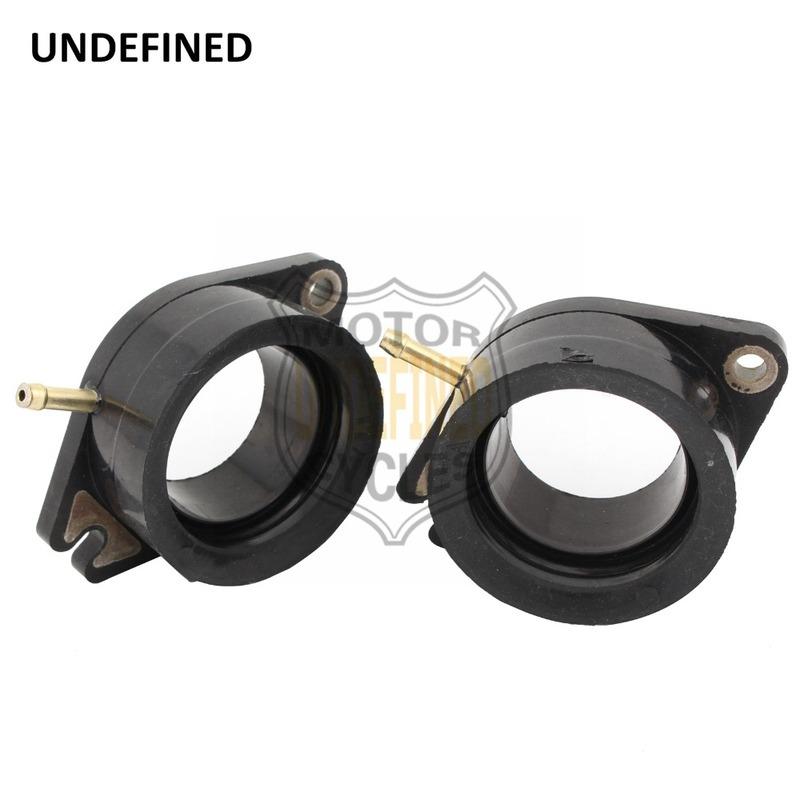 2pcs Motorcycle Carburetor Intake Manifold Adapter For YAMAHA XV700 XV750 XV920 Virago VIRAGO 1100 XV1100 XV 700 750 920 1000