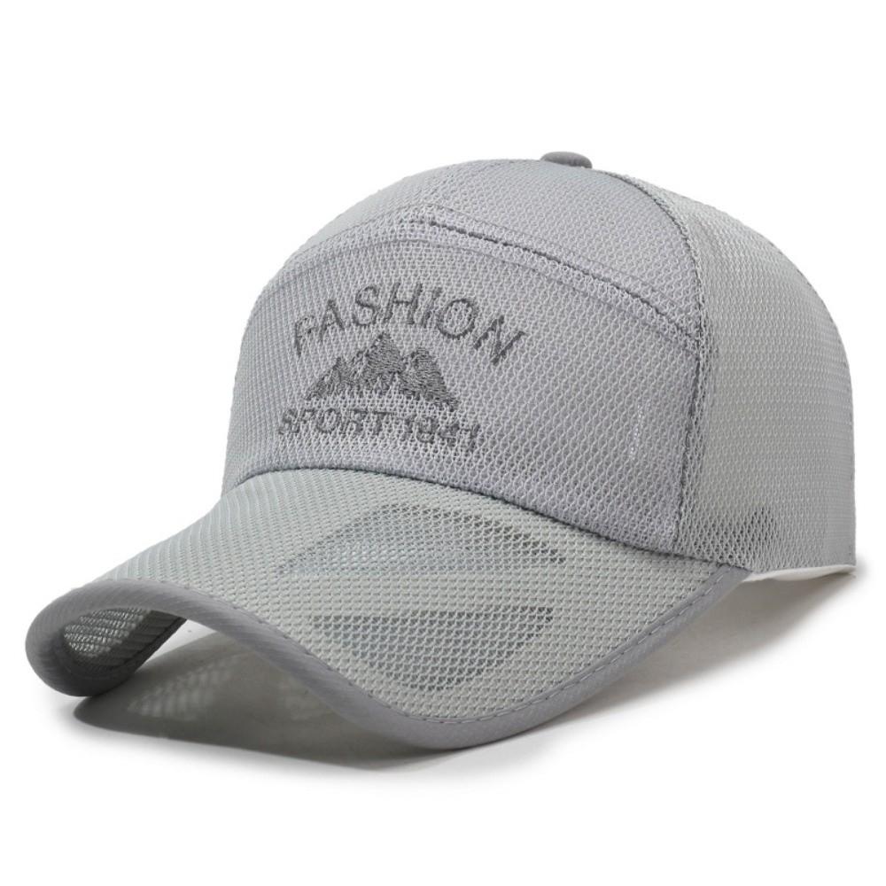 Mountain Embroidery Summer Baseball Cap Adjustable Outdoor Sports Hats For Man Women Unisex