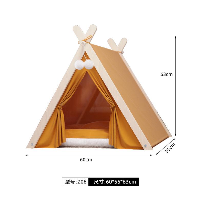 Pet Tent Dog House Four Seasons Universal Cat Delivery Room Enclosed Pine Winter Warm Cat Tent House Cat Accessories Cat House